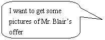 ԲǾαע: I want to get some pictures of Mr. Blairs 
offer 
